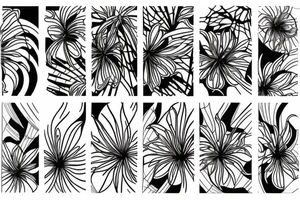 spider lily tattoo idea