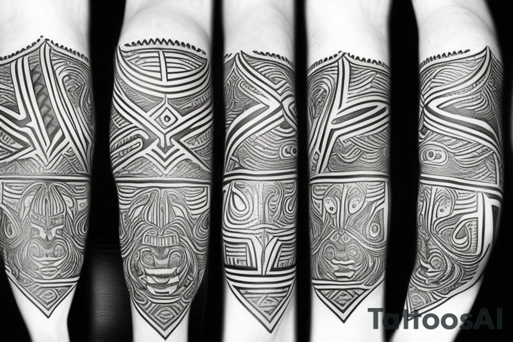 Warrior tattoo idea