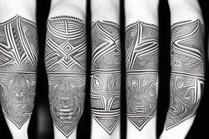 Warrior tattoo idea
