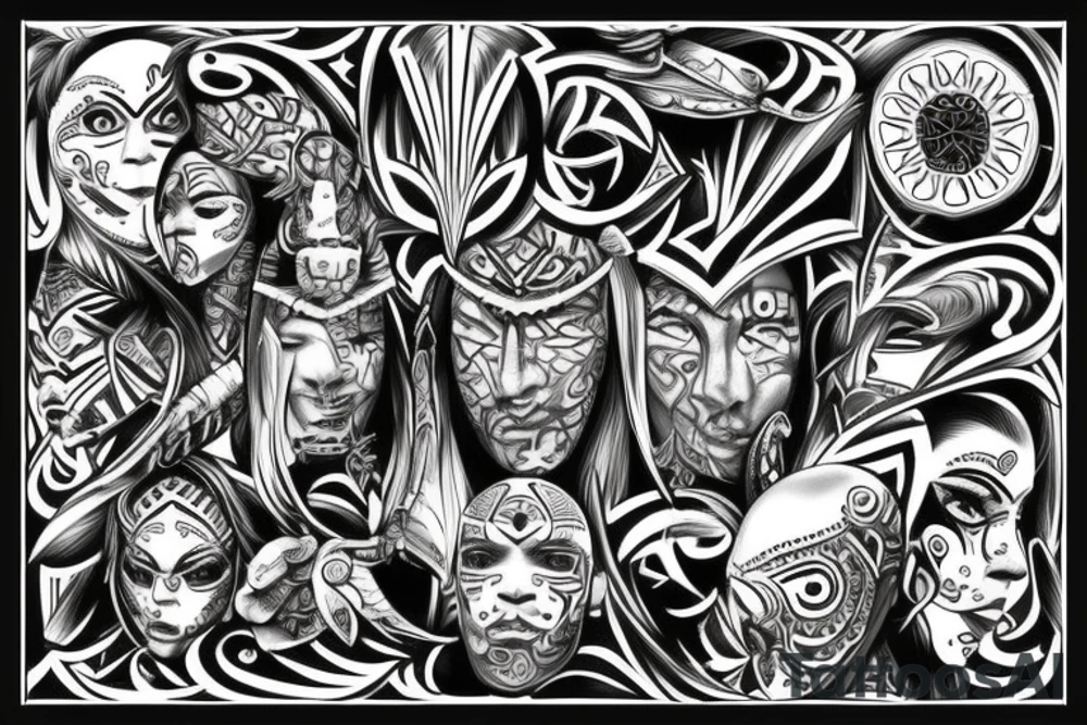 Warrior tattoo idea