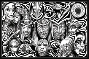 Warrior tattoo idea