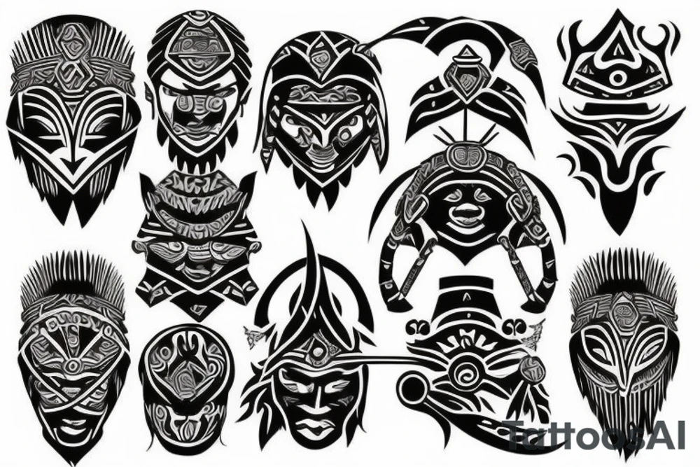 Warrior tattoo idea