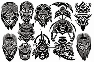 Warrior tattoo idea