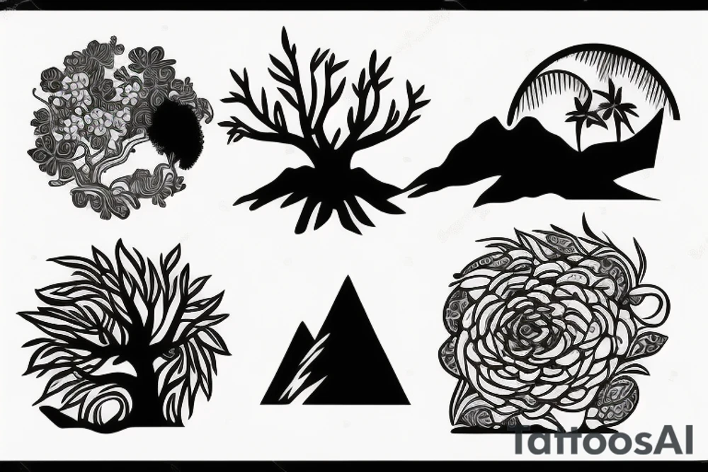 environment and nature tattoo idea