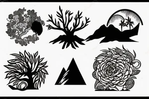 environment and nature tattoo idea