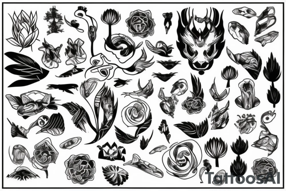environment and nature tattoo idea