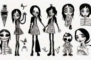 Coraline jones whine tattoo idea
