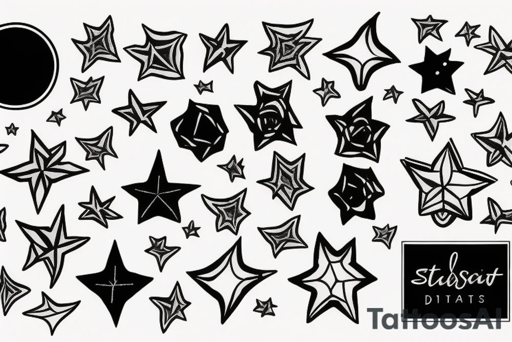stardust tattoo idea