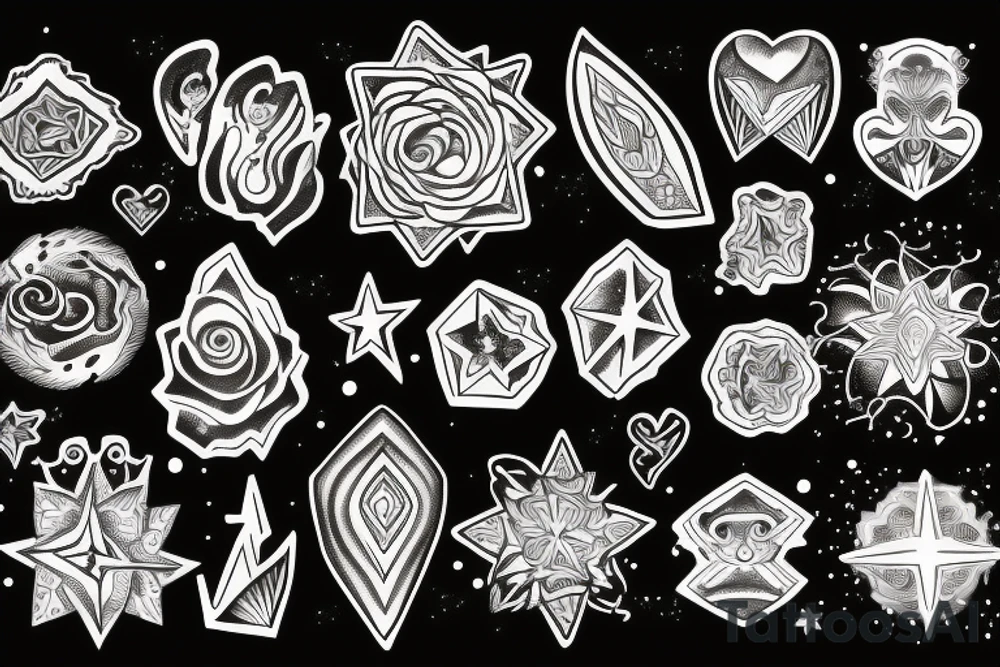 stardust tattoo idea