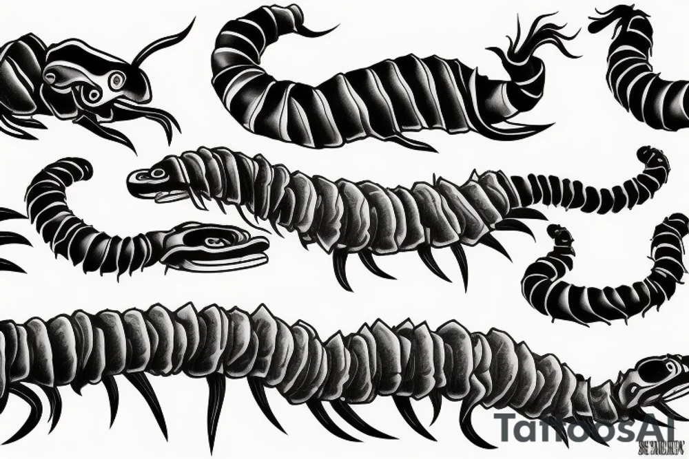 centipede tattoo idea