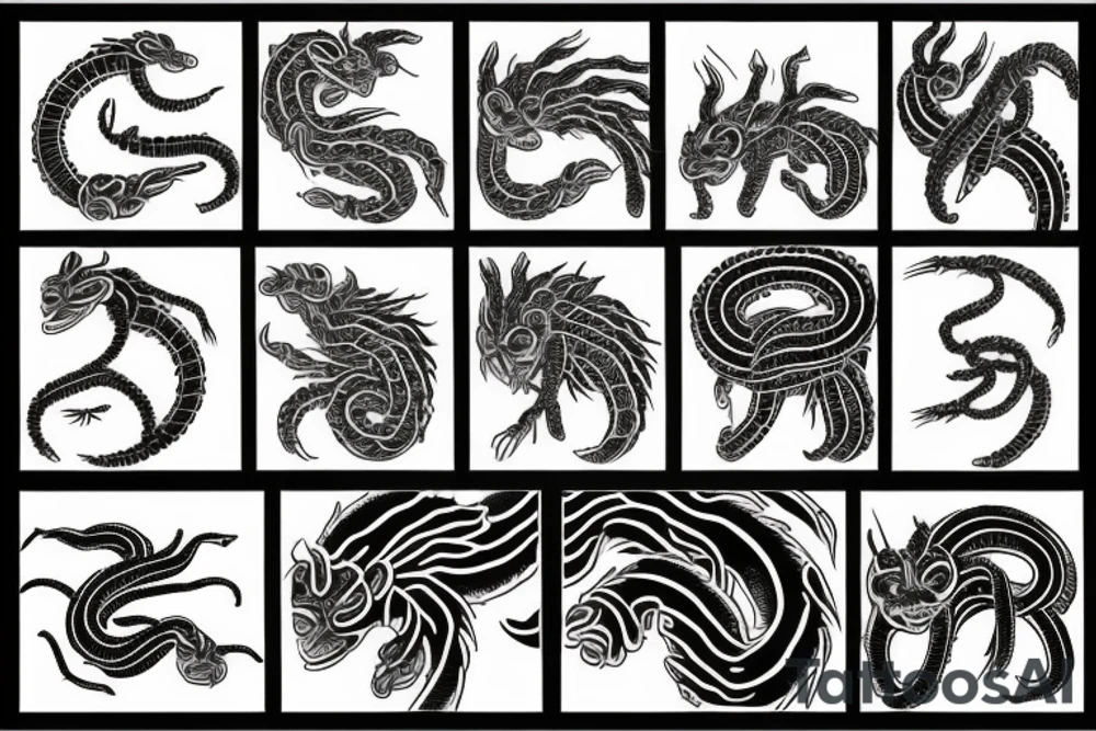 centipede tattoo idea