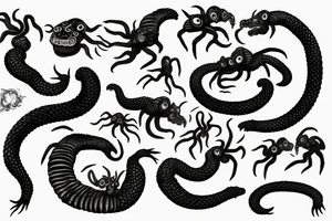 centipede tattoo idea