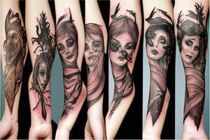 earth witch tattoo idea