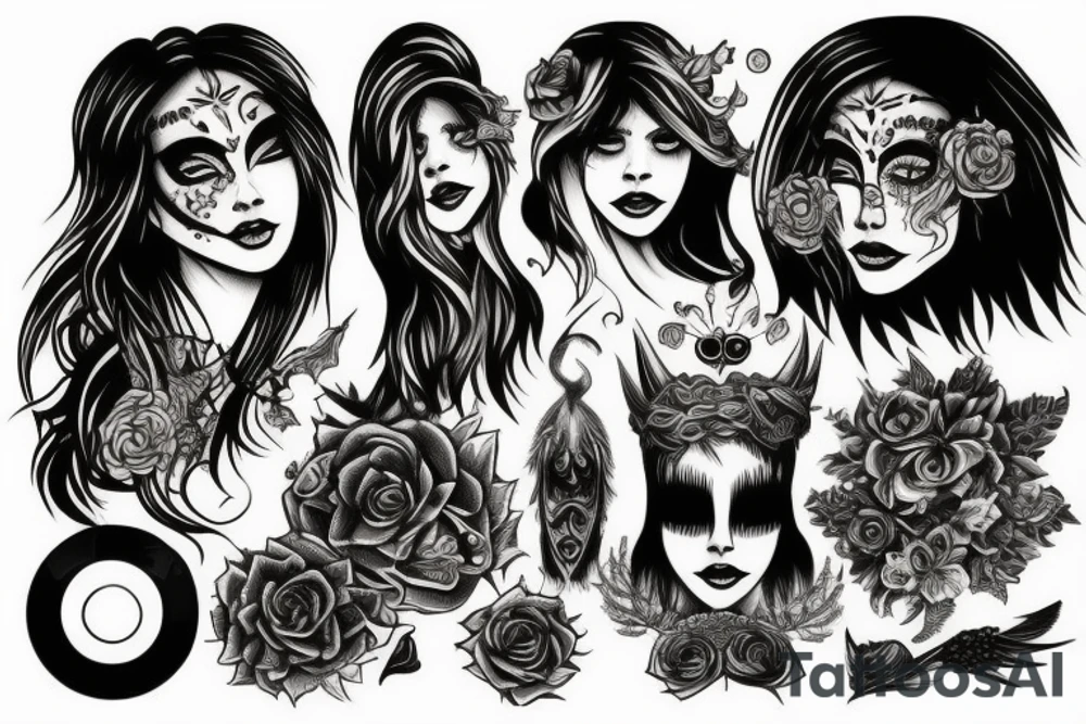 earth witch tattoo idea