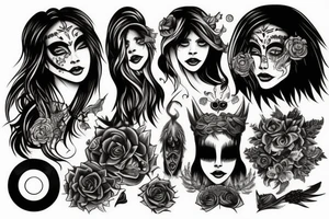 earth witch tattoo idea