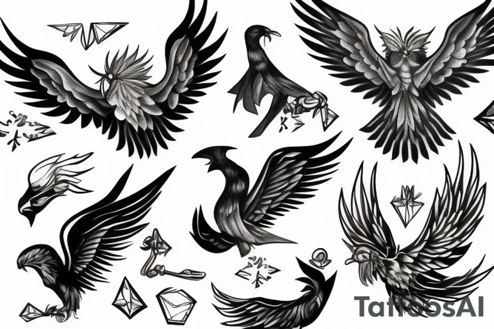 pheonix tattoo idea