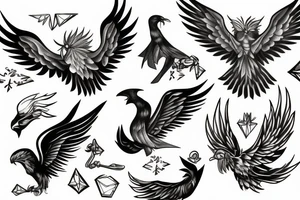 pheonix tattoo idea