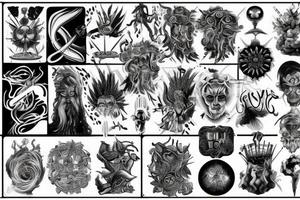 zeus god tattoo idea