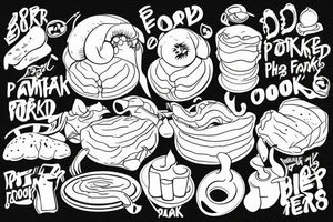 Did you get food poisoned after eating the pork. tattoo idea