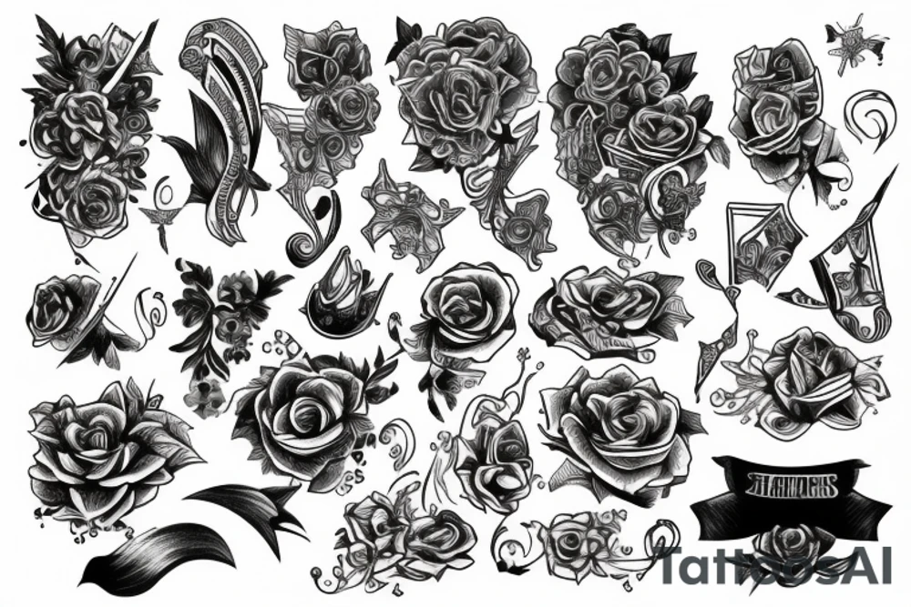 black tattoo idea