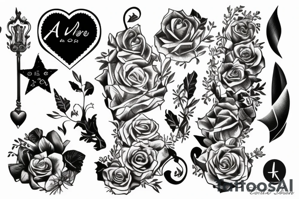 Write Avenir tattoo idea