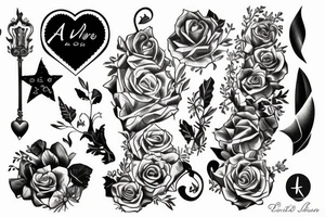 Write Avenir tattoo idea