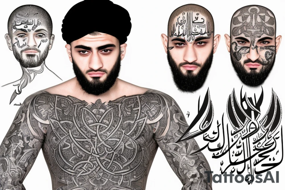 ʿAlī ibn al-Ḥusayn Zayn al-ʿĀbidīn tattoo idea
