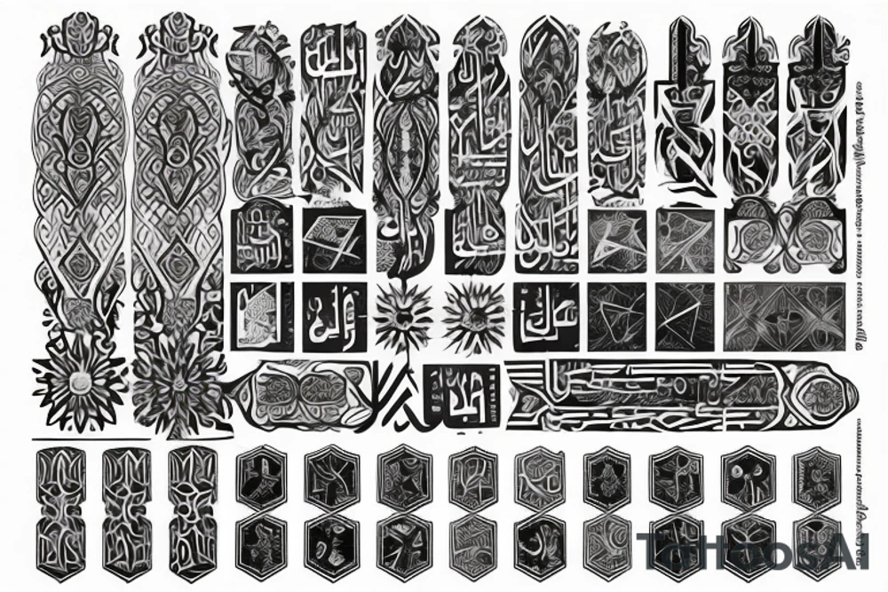 ʿAlī ibn al-Ḥusayn Zayn al-ʿĀbidīn tattoo idea