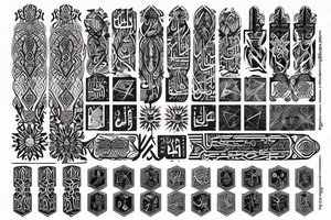 ʿAlī ibn al-Ḥusayn Zayn al-ʿĀbidīn tattoo idea
