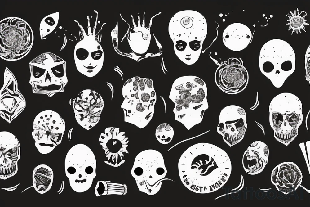 Trust no one tattoo idea