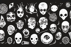 Trust no one tattoo idea