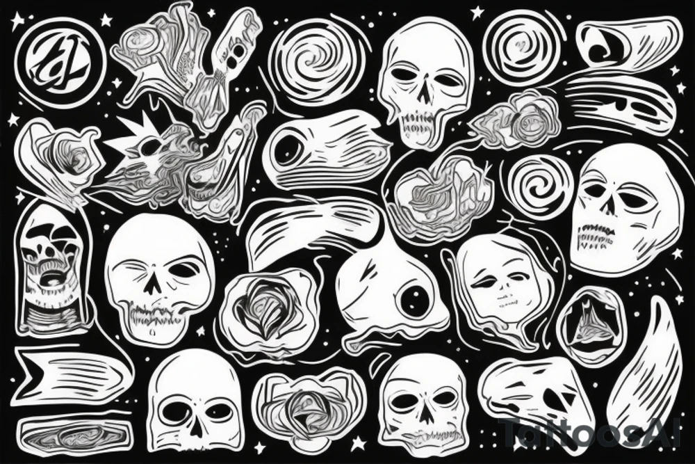 Trust no one tattoo idea