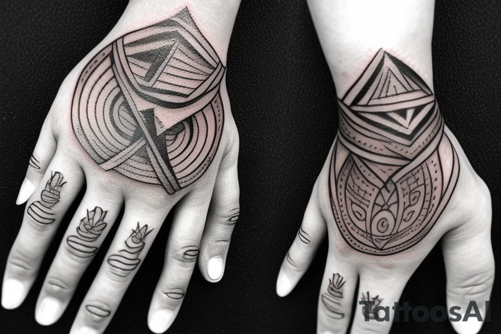 Metal dark evil hand tattoo tattoo idea