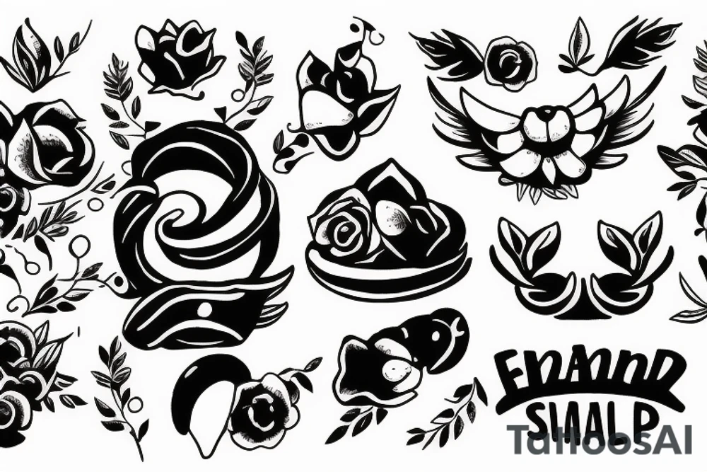 small friendship tattoo tattoo idea