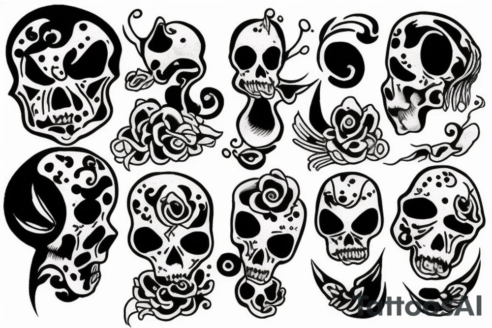 little ghost tattoo idea