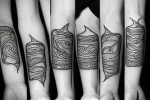 little ghost tattoo idea