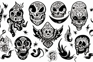 little ghost tattoo idea
