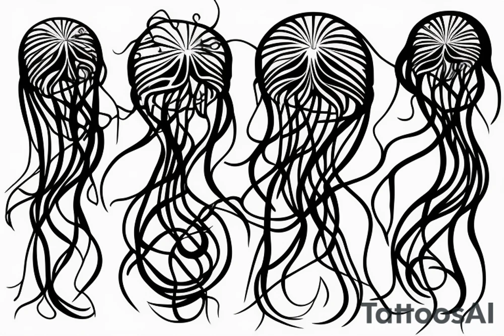 jellyfish tattoo idea