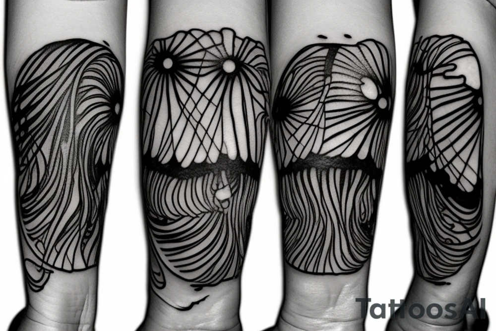 jellyfish tattoo idea