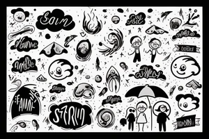 Familly can be a shelter to the storm, or the storm itself tattoo idea