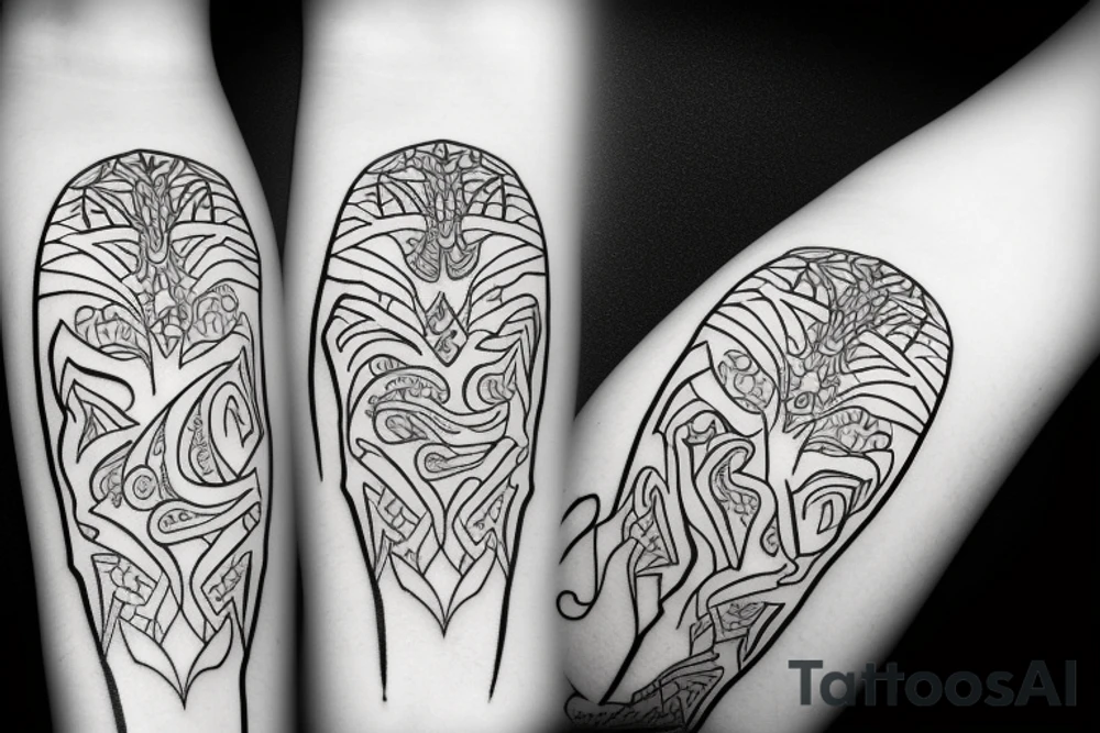 Arm Band nordic tattoo idea