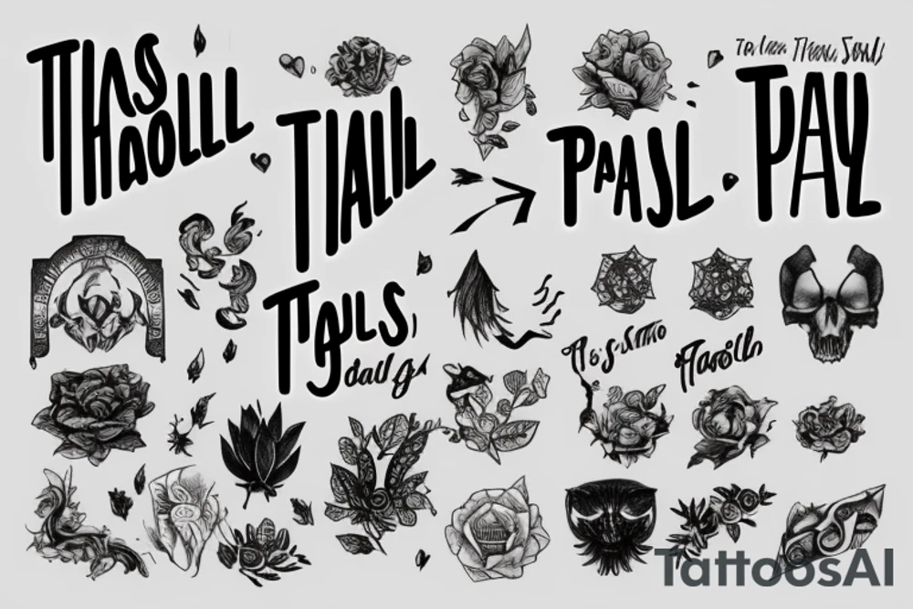 "this too shall pass" tattoo idea