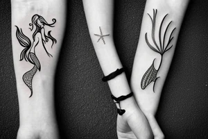 mermaid bracelet tattoo tattoo idea