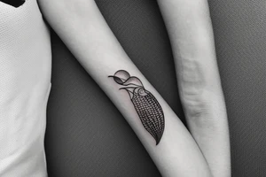 mermaid bracelet tattoo idea