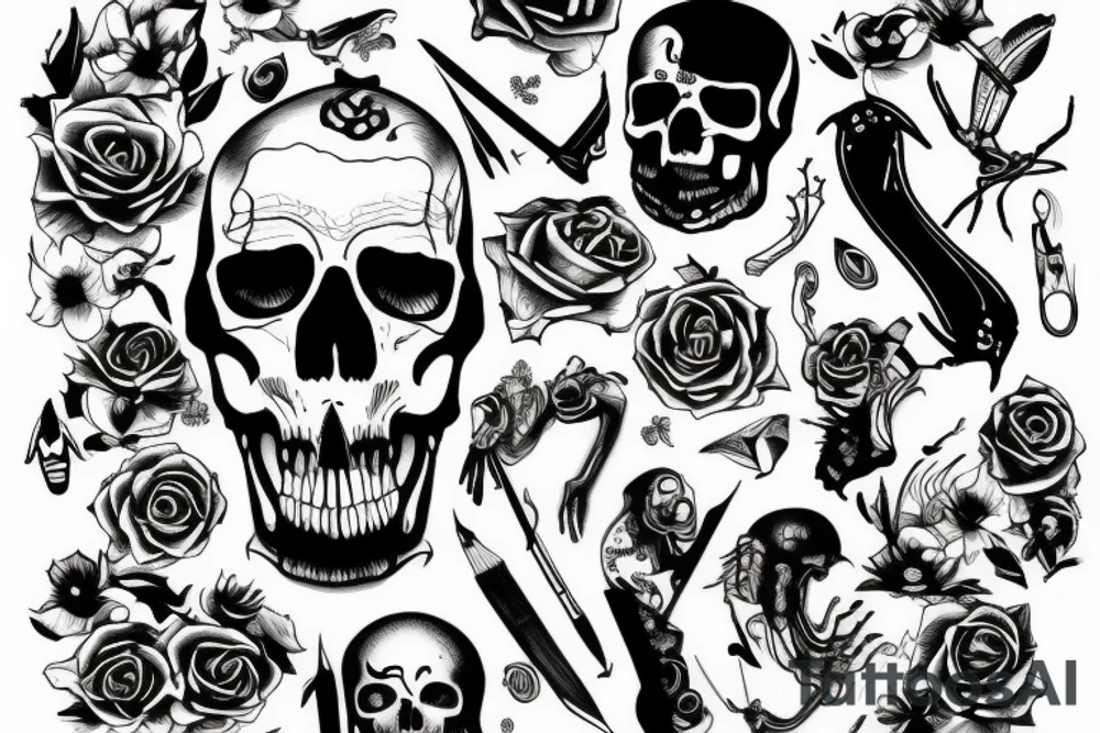 Death tattoo idea
