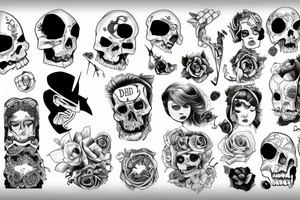 You died in my eyes tattoo idea