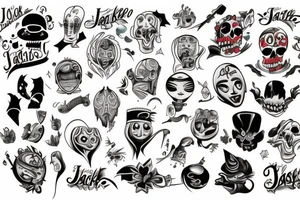 Jack esqueleto tattoo idea