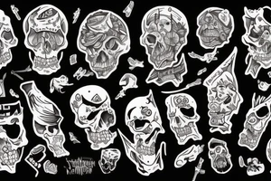 Jack Skellignton tattoo idea