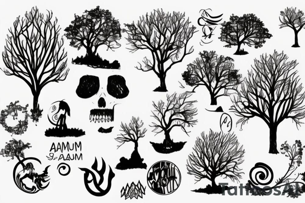 baum am see tattoo idea