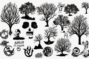 baum am see tattoo idea